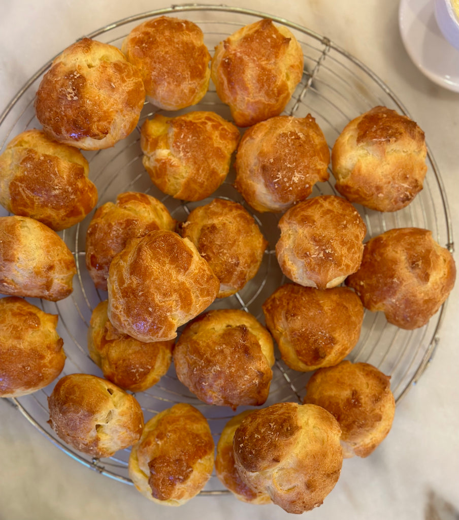 Gougeres = Party