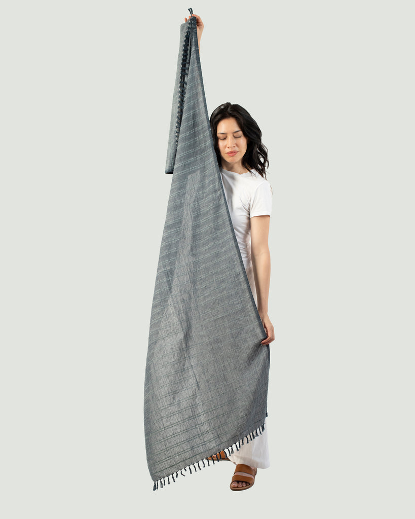 Insect-repellent scarf Spruce Shoo for Good marine denim blue