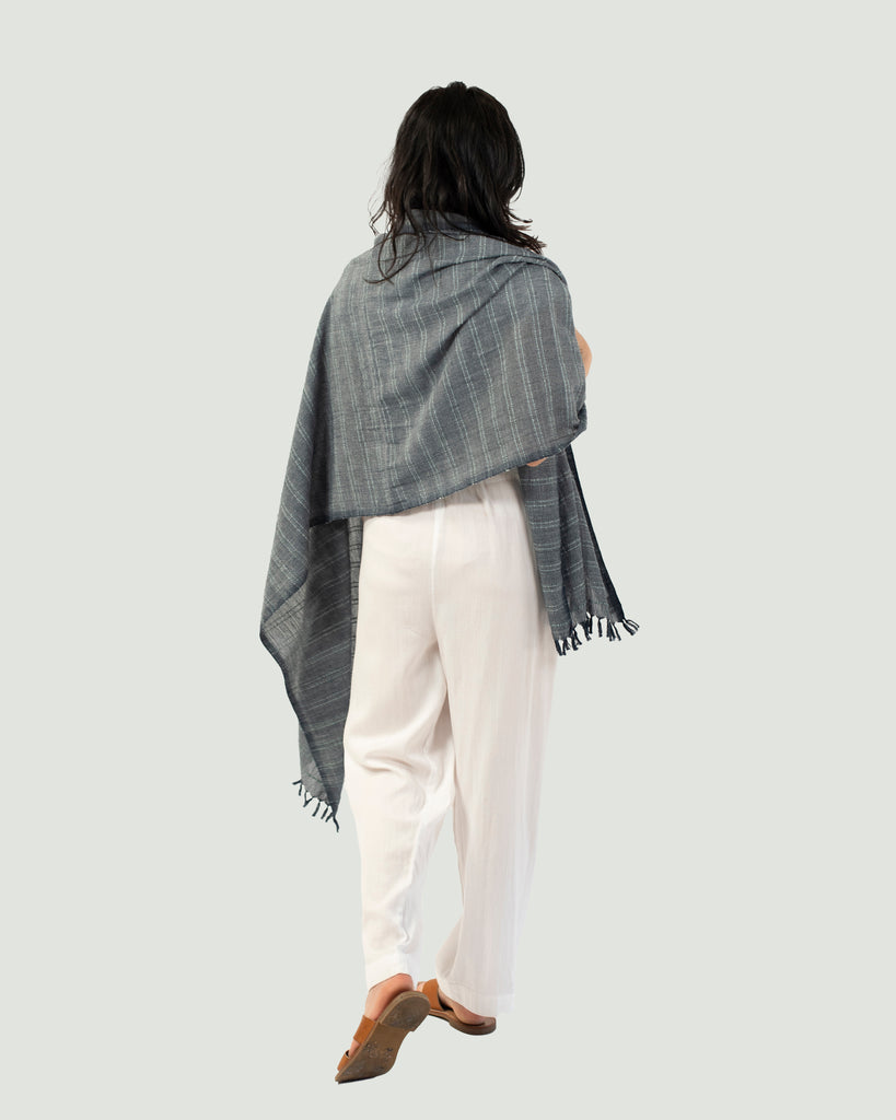 Insect-repellent scarf Spruce Shoo for Good marine denim blue