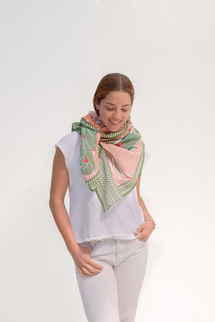 Insect-repellent scarf Dahlia - Shoo for Good