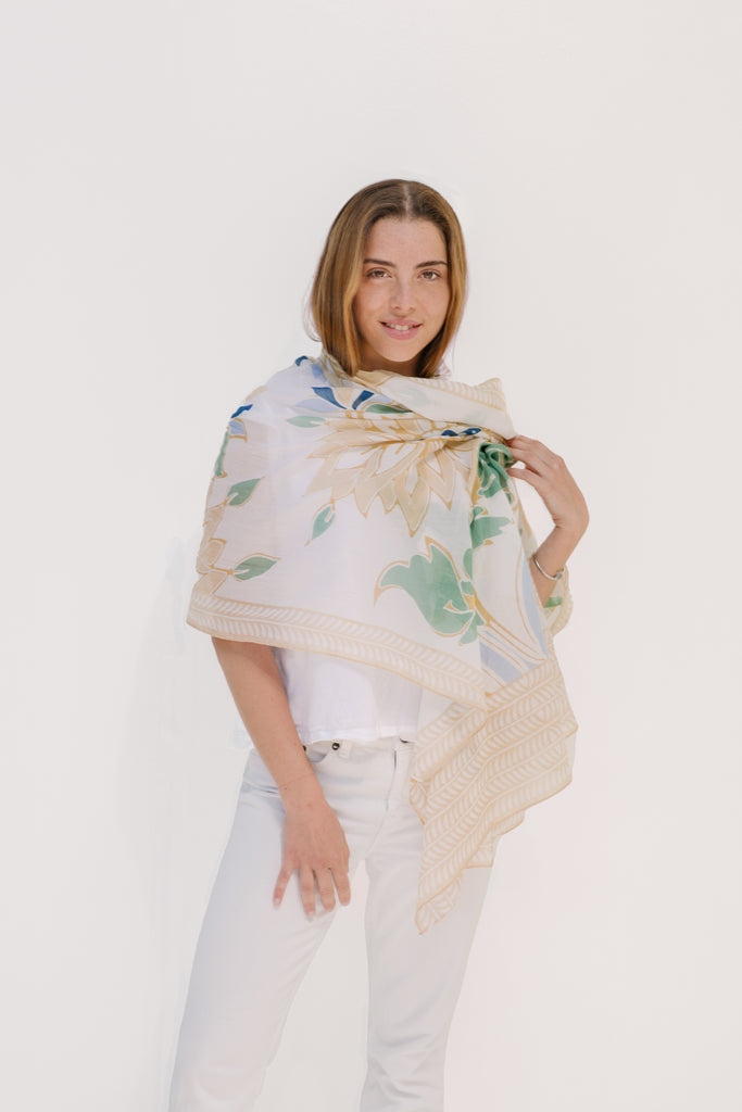 Insect-repellent scarf Dahlia — Shoo for Good