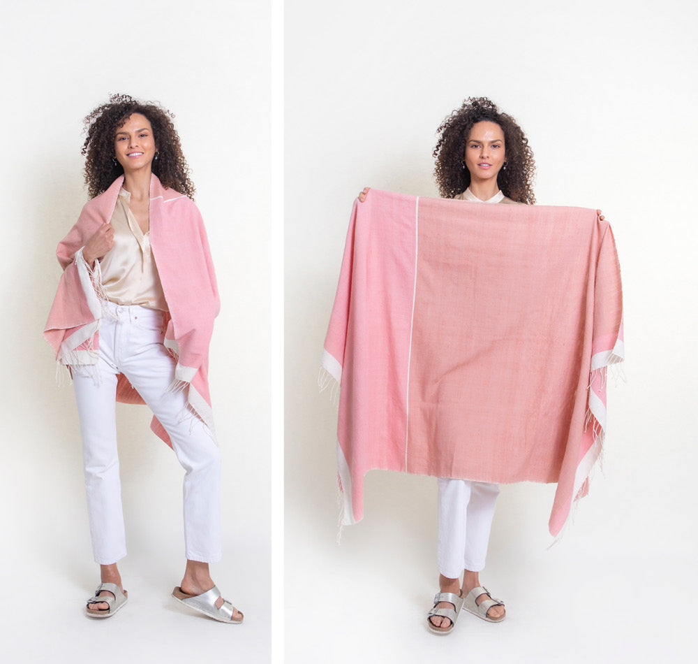Insect-repellent throw Laurel Shoo for Good pinks